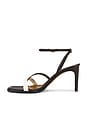 view 5 of 5 Belfiore Heels in Walnut & Ecru