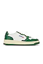 view 1 of 6 Medalist Low Sneaker in White & Green