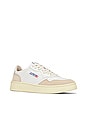 view 2 of 6 Medalist Low Leather Suede Sneaker in White
