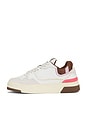 view 5 of 6 Clc Sneaker in White & Brown