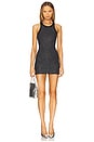 view 1 of 4 Sleeveless Crystal Midi Dress in Black