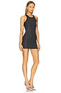 view 2 of 4 Sleeveless Crystal Midi Dress in Black