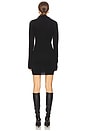 view 3 of 4 Cashmere Mini Dress in Black