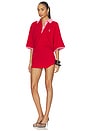 view 2 of 4 Polo Mini Dress in Red