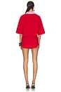 view 3 of 4 Polo Mini Dress in Red