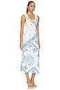 view 2 of 4 VESTIDO in Light Blue & White