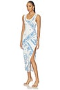 view 3 of 4 VESTIDO in Light Blue & White