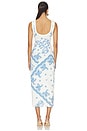 view 4 of 4 VESTIDO in Light Blue & White