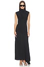view 1 of 4 Turtleneck Midi Dress in Black