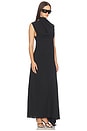 view 2 of 4 Turtleneck Midi Dress in Black