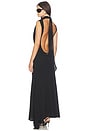 view 4 of 4 Turtleneck Midi Dress in Black
