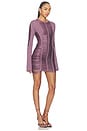 view 2 of 4 ROBE in Dark Purple