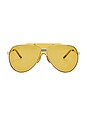 view 1 of 3 GAFAS DE SOL AMELIA  in Silver, Yellow, & Yellow