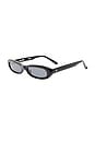 view 2 of 3 GAFAS DE SOL ANDREA  in Black, Silver, & Grey