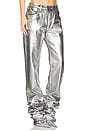 view 2 of 6 Long Pant in Silver