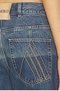 view 6 of 6 Washed Straight Leg in Deep Blue