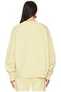 view 3 of 5 Sweatshirt in Fade Dusty Yellow