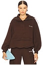view 1 of 5 Fleece Jacket in Dark Brown