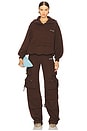 view 4 of 5 Fleece Jacket in Dark Brown