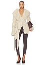 view 1 of 3 Wrap Blouson Jacket in Beige