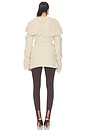 view 3 of 3 Wrap Blouson Jacket in Beige