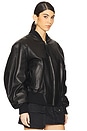 view 2 of 5 Anja Bomber Jacket in Black