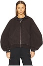view 2 of 5 Bomber Jacket in Brown
