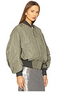 view 2 of 4 Bomber Jacket in Military Green