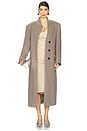 view 1 of 5 Long Coat in Grey