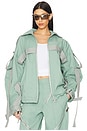 view 1 of 5 Bomber Jacket in Sage Green