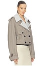 view 3 of 6 BLOUSON in Taupe Grey