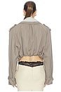 view 4 of 6 BLOUSON in Taupe Grey