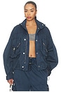 view 1 of 6 BLOUSON in Washed Blue