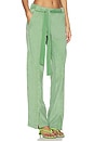 view 2 of 6 Long Sweatpant in Light Green