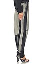 view 2 of 6 Cotton Nylon Pant in Black & Grey