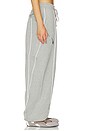 view 2 of 6 Fleece Pant in Melange Grey