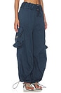 view 2 of 6 Utility Balloon Pant in Washed Blue