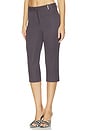 view 3 of 6 Capri Pant in Plum