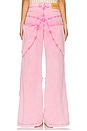 view 4 of 6 Wide Leg Pant in Pink