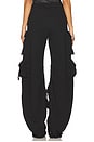 view 4 of 6 Sweat Pant in Black Fade & Brown
