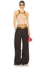 view 5 of 6 Long Pant in Brown