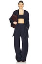 view 5 of 6 Long Pant in Navy Blue