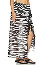 view 2 of 6 Zebra Pareo in Black & White