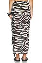 view 4 of 6 Zebra Pareo in Black & White