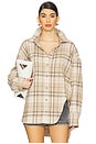 view 1 of 5 Button Up Shirt in Beige