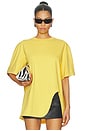 view 1 of 5 Oversized T-Shirt in Yellow