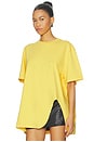 view 2 of 5 Oversized T-Shirt in Yellow