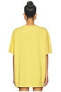 view 3 of 5 Oversized T-Shirt in Yellow