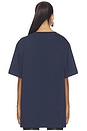 view 3 of 5 Boxy Tee in Purple Blue