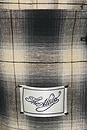 view 5 of 5 CHEMISE À CARREAUX BUTTON DOWN in Sand & Black